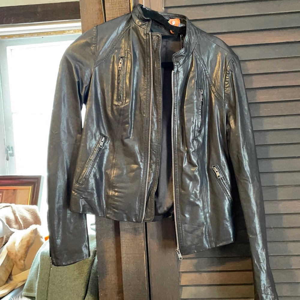 Leather jacket